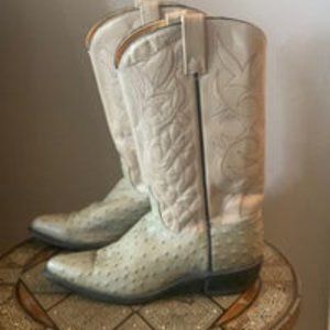 Ariat Women’s Ostrich Leather Western Boots - 8C